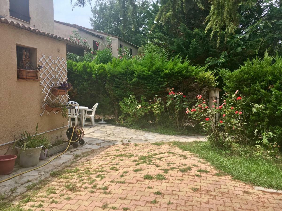 Le Cannet 10Mn Cannes Chambre Independante Etage D'Une Maison Avec Piscine Exterior photo